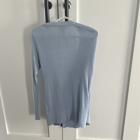 Baby Blue Long Cardigan Sweater - in Great Condition, Size Small - Picture 4 of 4